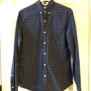 J. Crew Classic Fit Plaid Long Sleeve Mens Shirt